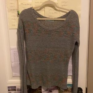 Women’s Maurices grey Sweater long sleeved